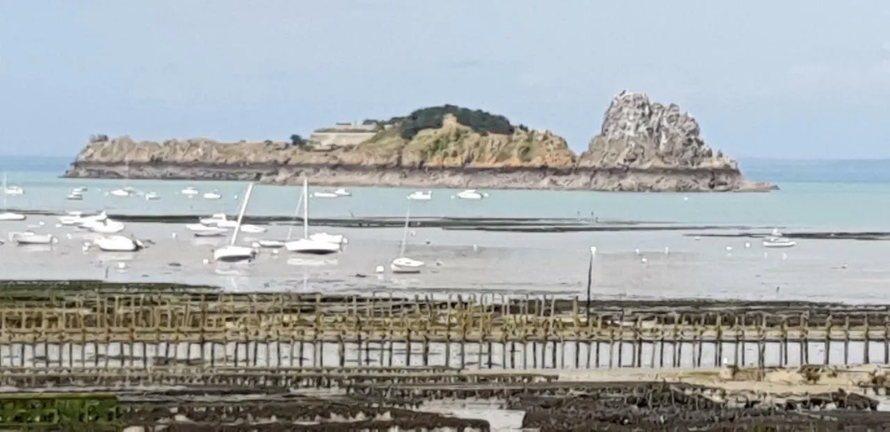 Apartmán Port De La Houle - Beau 3 Pieces Classe 3 Etoiles Avec Garage Prive Cancale